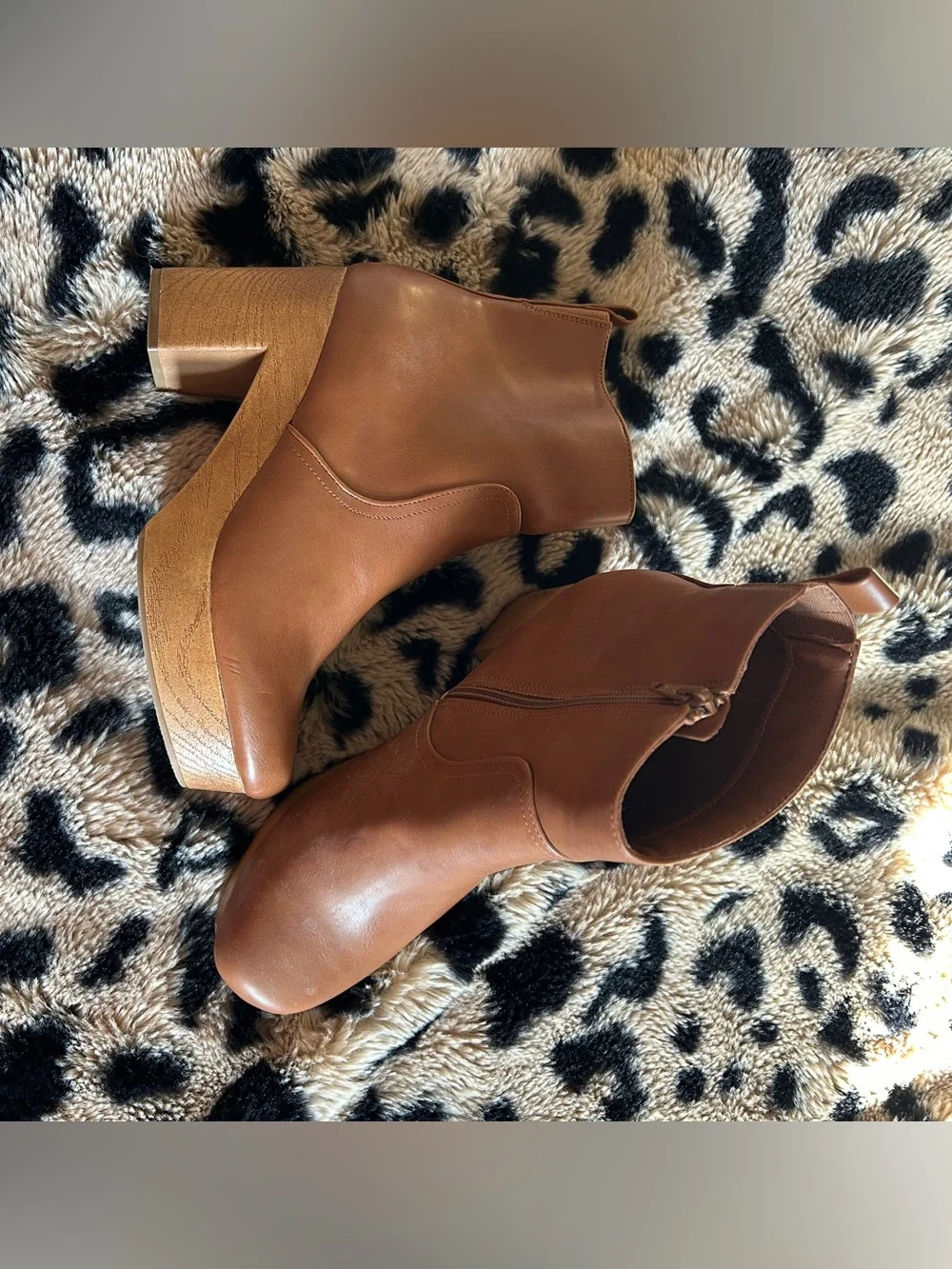 Classic Brown Platform boots